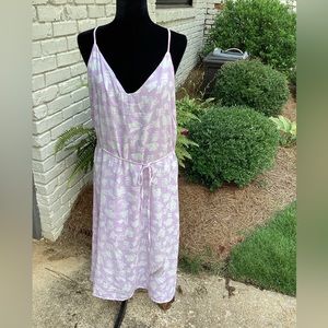 Gilli Plus Size Lavender/White Dress $25